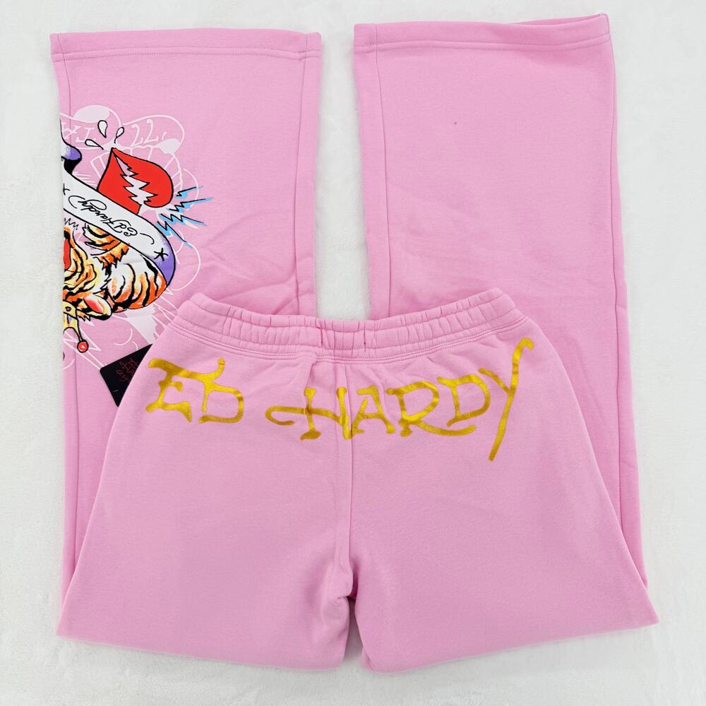 Ed Hardy Sweatpants (Size L)